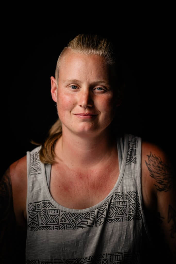 Porträts Suchtklinik Flüchtling